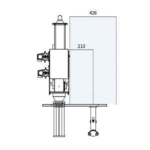 Dedusting module with Helio®Clean Pro 10 deduster