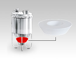 Additional weight for Oktomat® big bag and octabin discharging stations