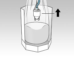 Conveying line emptying function for Oktomat® big bag and octabin discharging stations 